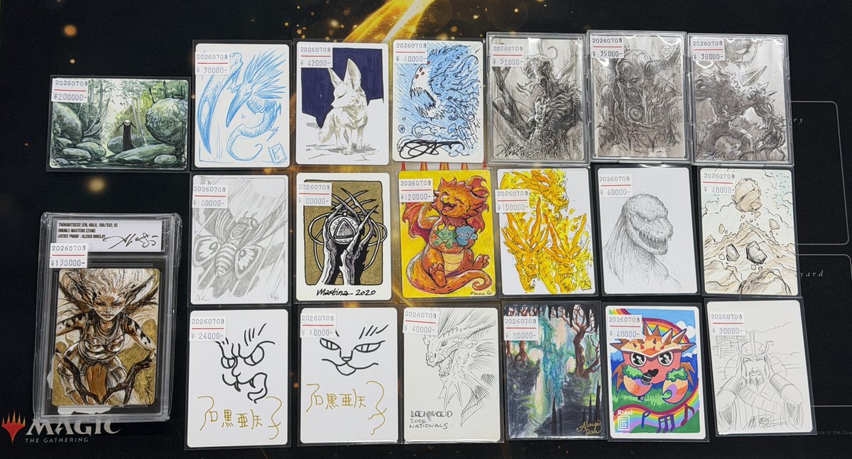 🎨東京MTG秋葉原新入荷情報🎨 店頭ショーケースにアーティストプルーフ