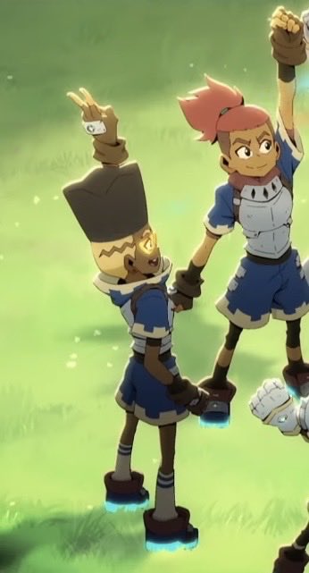 pinzchu's tweet photo. #dragonstriker #Dragonstriker 

LOOK HOW CUTE ODWARD IS IN THE OPENING 🥹 HE LOVES USING THE PEACE SIGN ✌️ https://t.co/jUDarwbxSP