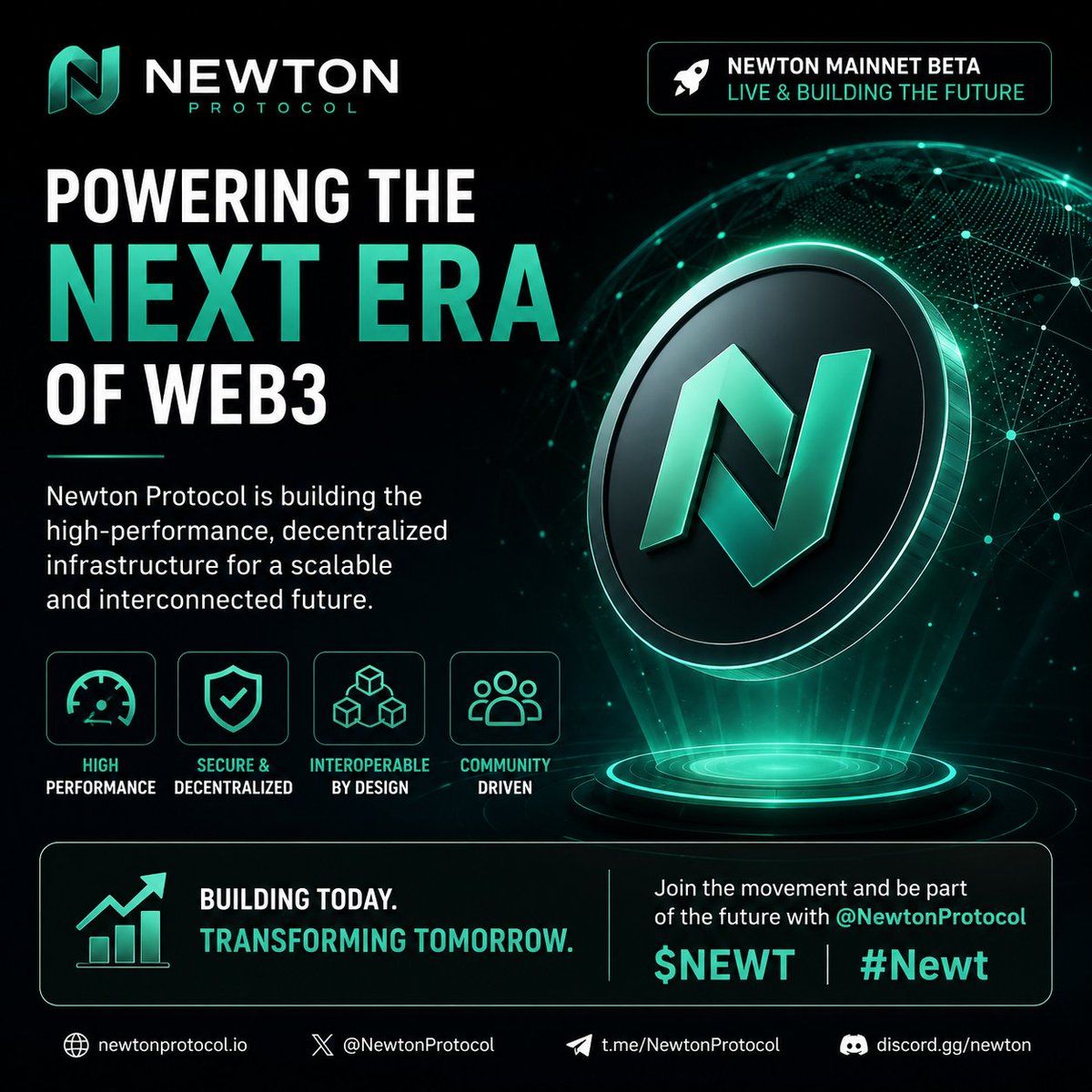 sofia_vtuber0's tweet photo. Newton Protocol is shaping the future of decentralized technology with its innovative. @newtonlambo  focuses on building a secure, scalable, and high-performance infrastructure. I’m excited to follow its progress. $NEWT has strong long-term potential. #Newt @newton_xyz https://t.co/agflT66DjT