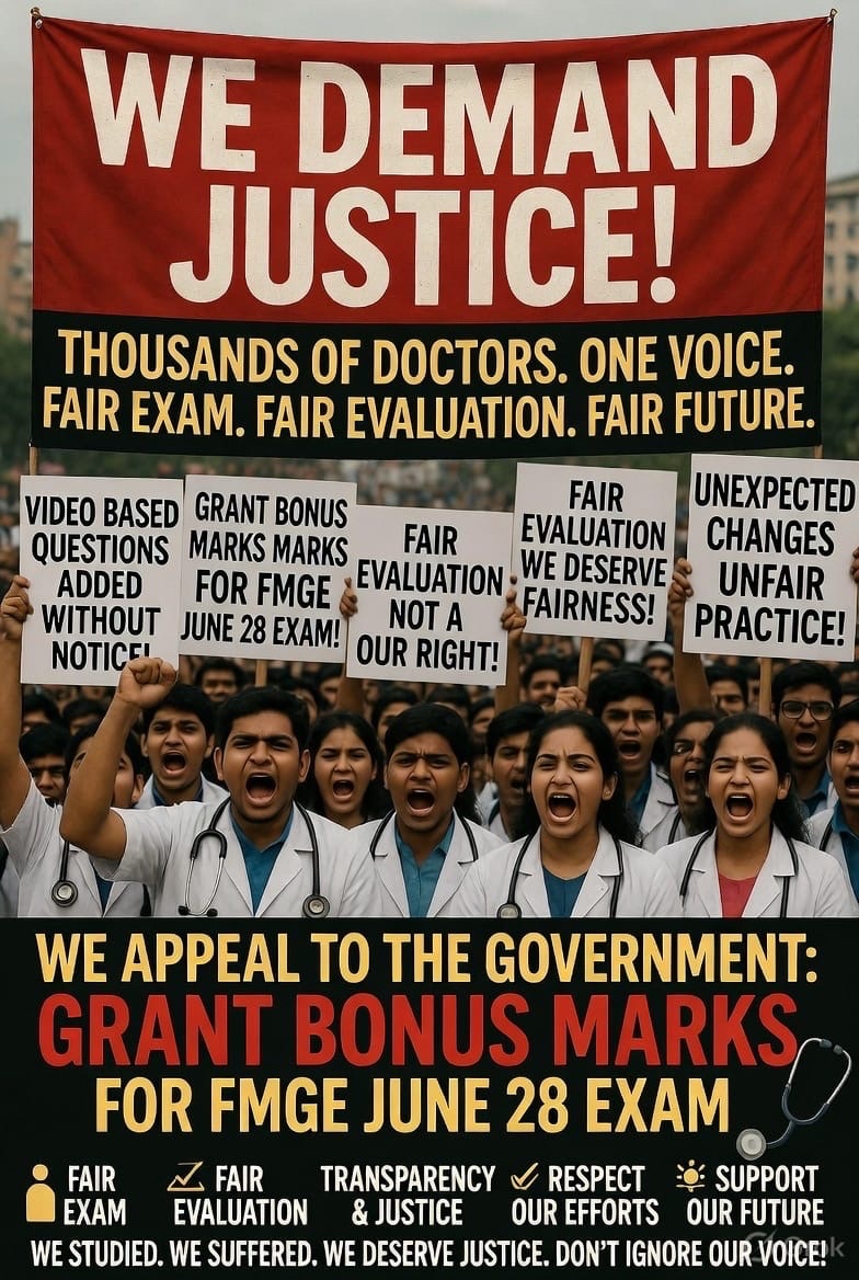 Rgwbc's tweet photo. @JPNadda @MoHFW_INDIA @NMC_BHARAT @NbeIndia 

We need transparency in Fmge . We need good facilities in exam centre with good software this time software is very worst I got 149 because of the software problem .12%percent passing ratio is very less didnt inform about video questi https://t.co/9OjqJ3VypV