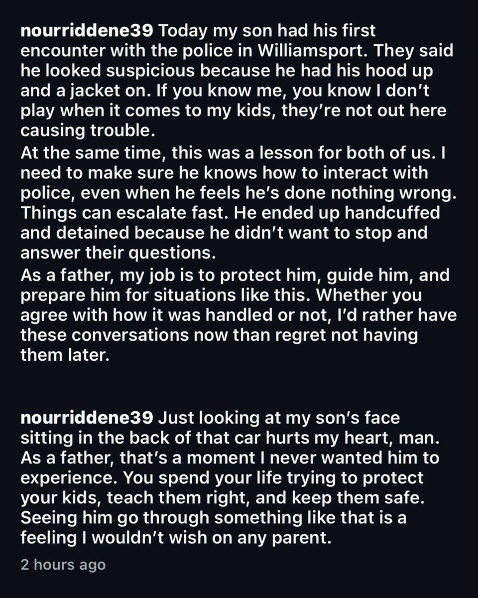 SeeRacists's tweet photo. The is the teenagers father’s statement. https://t.co/phf1TsDVrK