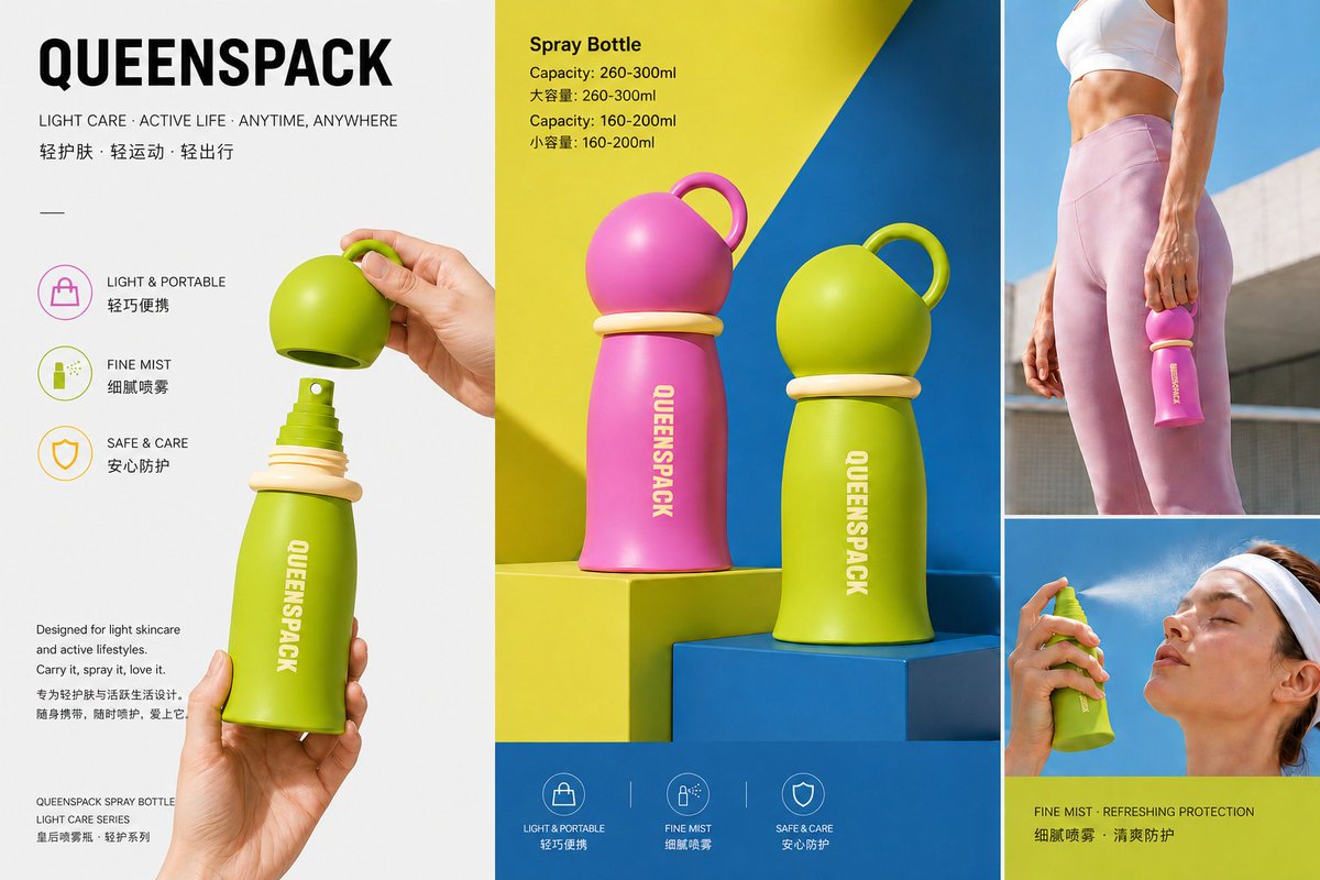 QueensPackEmma's tweet photo. QUEENSPACK CONCEPT EDITION
Light Care · Mobile Skin Aesthetics
A new language of portable skincare packaging https://t.co/FuHf6m94fn