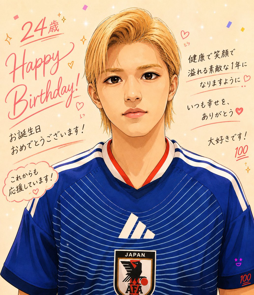 FssEC7wgGg57741's tweet photo. 篠塚くん、お誕生日おめでとうございます🎉
24歳もいけいけどんどん！！
大きく輝く１年になりますように✨️
#篠塚大輝誕生祭2026
#篠塚大輝24thAnniversary https://t.co/Gy7qMExl1q