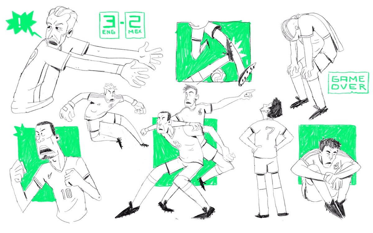 carlossallas's tweet photo. Sketches de México vs Inglaterra…. Game over.

Los números son medio inventados jaja

https://t.co/jhDtrl5zEE https://t.co/jYCEYaNI8r