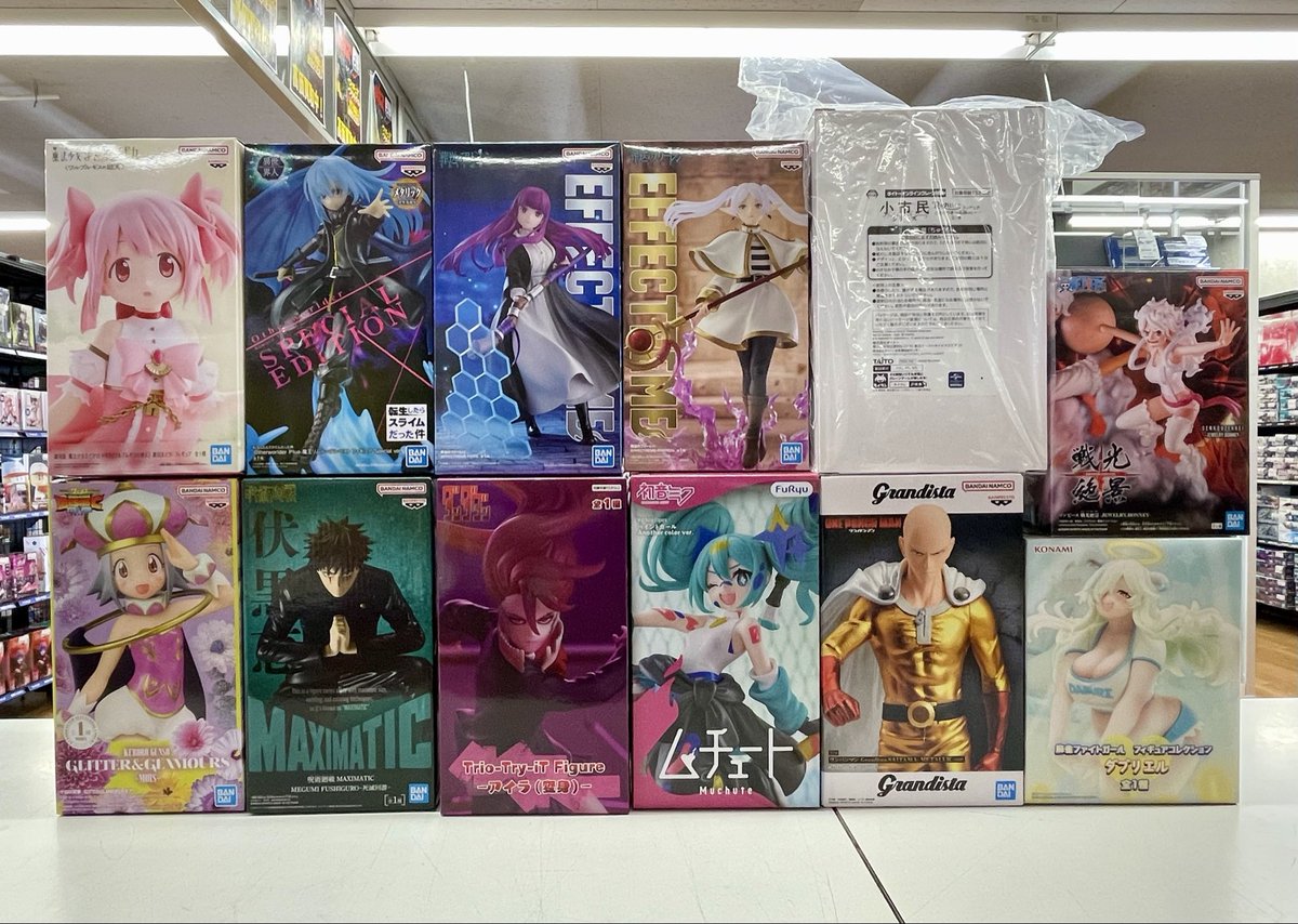 フィギュア入荷情報🔥 各種フィギュア入荷中でございます😃