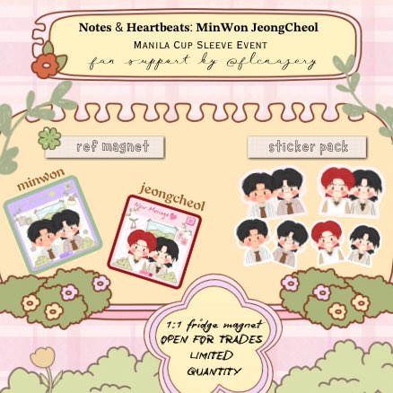 flcn_azery's tweet photo. ๐ฃฒ Notes & Heartbeats ๐ค
freebies by @flcn_azery
๐๐๐๐๐๐ ๐๐๐๐๐๐ ๐๐ ๐๐๐๐๐๐๐ ๐๐๐๐
๐: 7โข25-26โข26
๐: Mabuhay Tea House
โค๏ธโ dm for trades
#MinWonJeongCheol_NotesandHeartbeats #NotesandHeartbeats
#NotesandHeartbeats_for_MWJC https://t.co/JTx5FOAVow