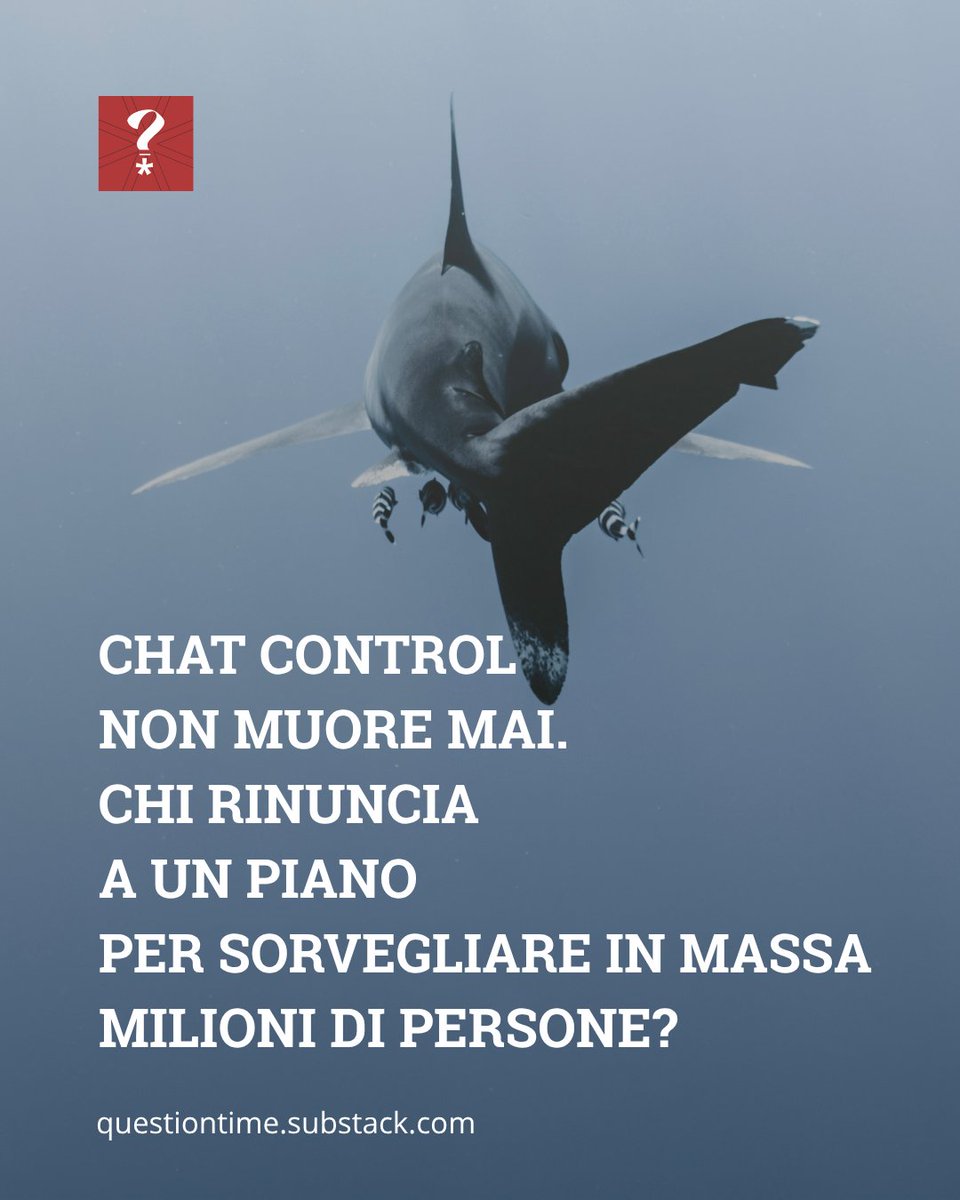 Luke_like's tweet photo. Chat Control è come i cattivoni dei film. Quando pensi che sia finito, torna a incombere sulle nostre conversazioni online. Prima della pausa estiva, Chat Control è di nuovo riemerso a galla. Perché? Continua su Question Time. Si legge e ci si iscrive >
https://t.co/r6xvfJjhC3 https://t.co/igIog2NN7o