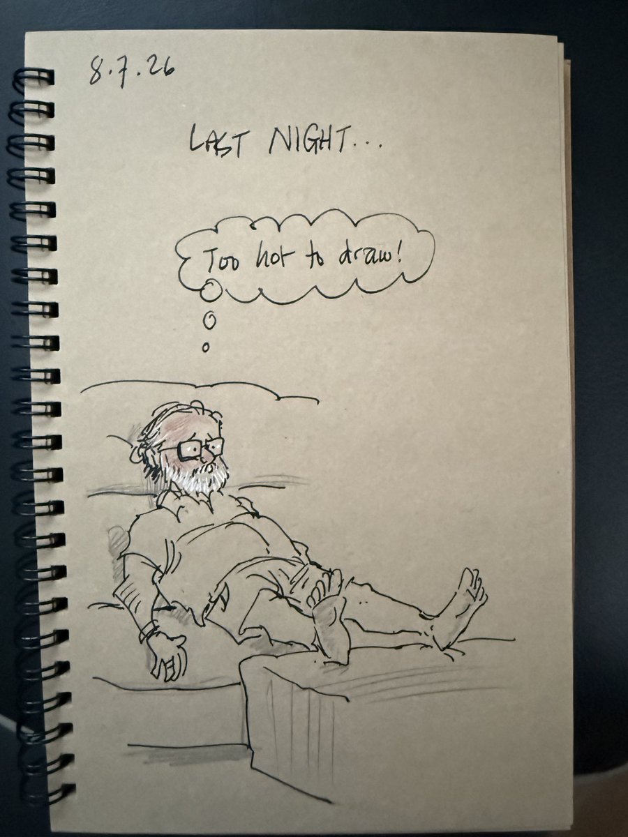GaryScribbler's tweet photo. Apologies for late post - excuse in drawing! #doodleaday https://t.co/E5FA9rwSUg