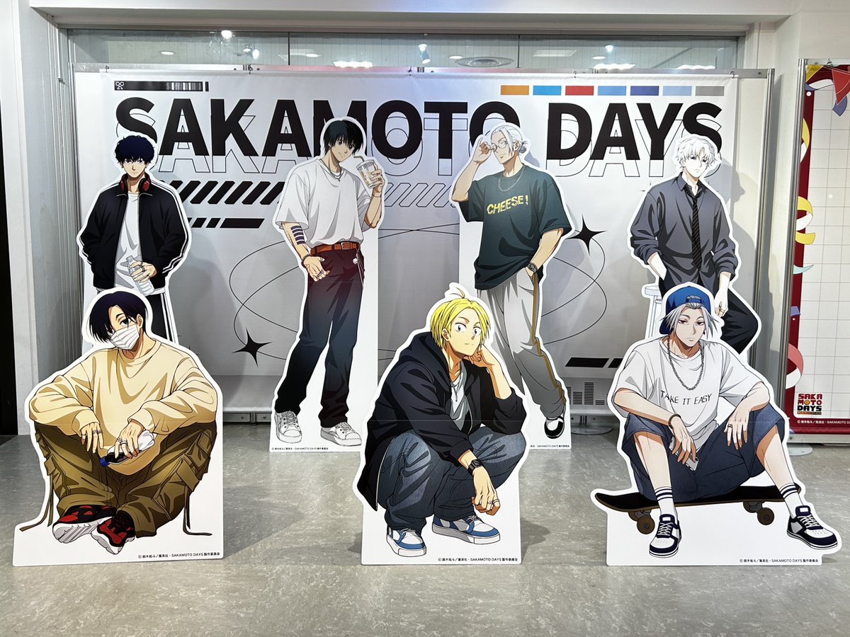 tms_shop's tweet photo. ／
TVアニメ「#SAKAMOTODAYS」
POP UP STORE〜SNAPSHOT〜&amp;〜南雲バースデイ〜🎊
＼

東京会場スタート📸🎂
SNAPSHOTをイメージした描き下ろしイラストのグッズにフォトスポットも✨
ぜひお越しください🎊

イベントの詳細はコチラ⬇️
https://t.co/YYzTTyEjh7

#サカモトデイズ https://t.co/d2qFzwuUV1