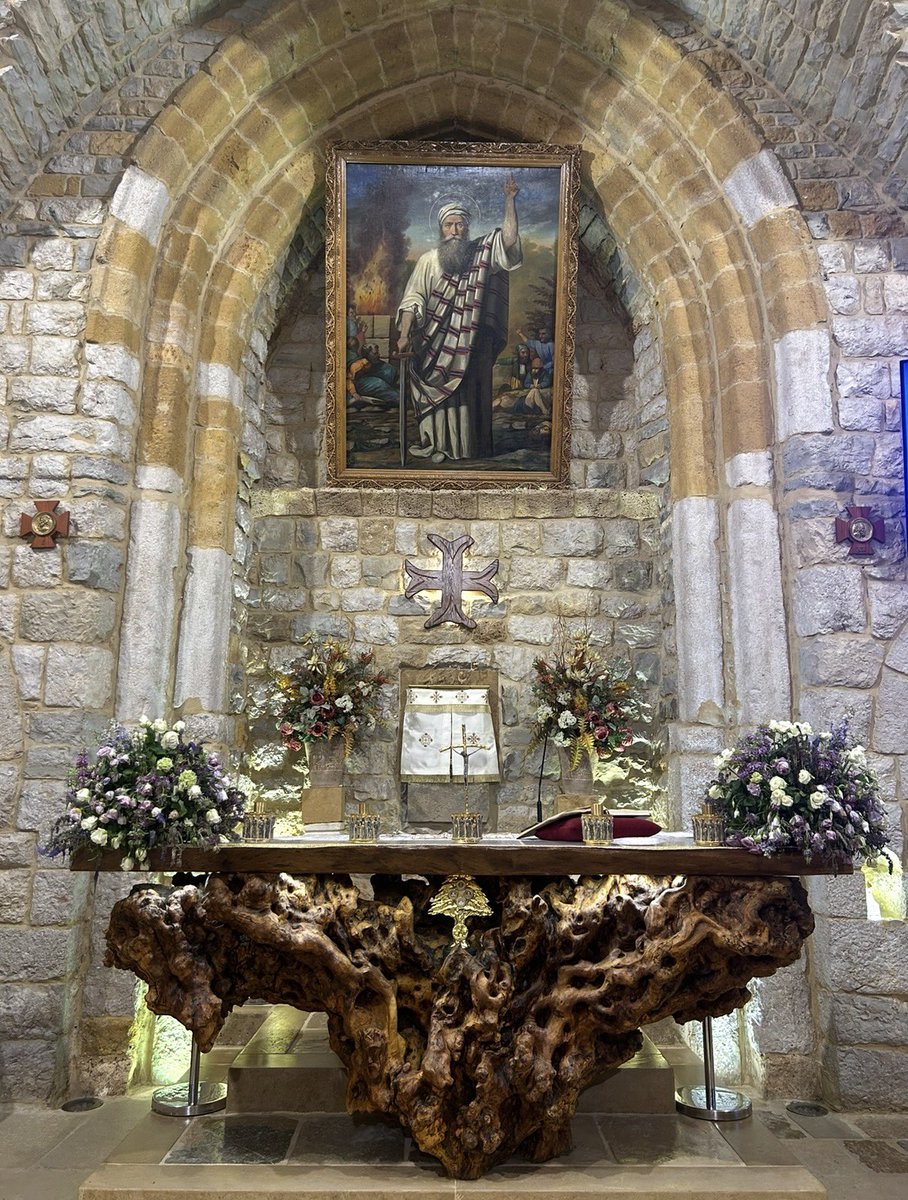 Joumanamdawar's tweet photo. Monday July 13th 2026 prayers and #mass at #st_elie church #mayrouba at 18:00 #prayingforlebanon #joumanamdawar https://t.co/X31HRCG2N7
