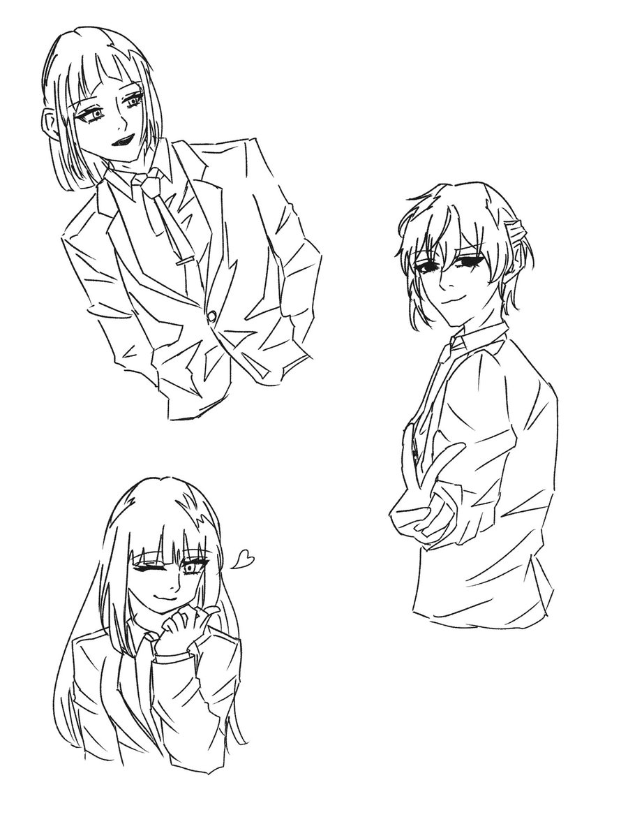 Noah1219_Ark's tweet photo. きゅ〜〜〜〜ん！
#イラスト練習中 https://t.co/TguhnQV0rM