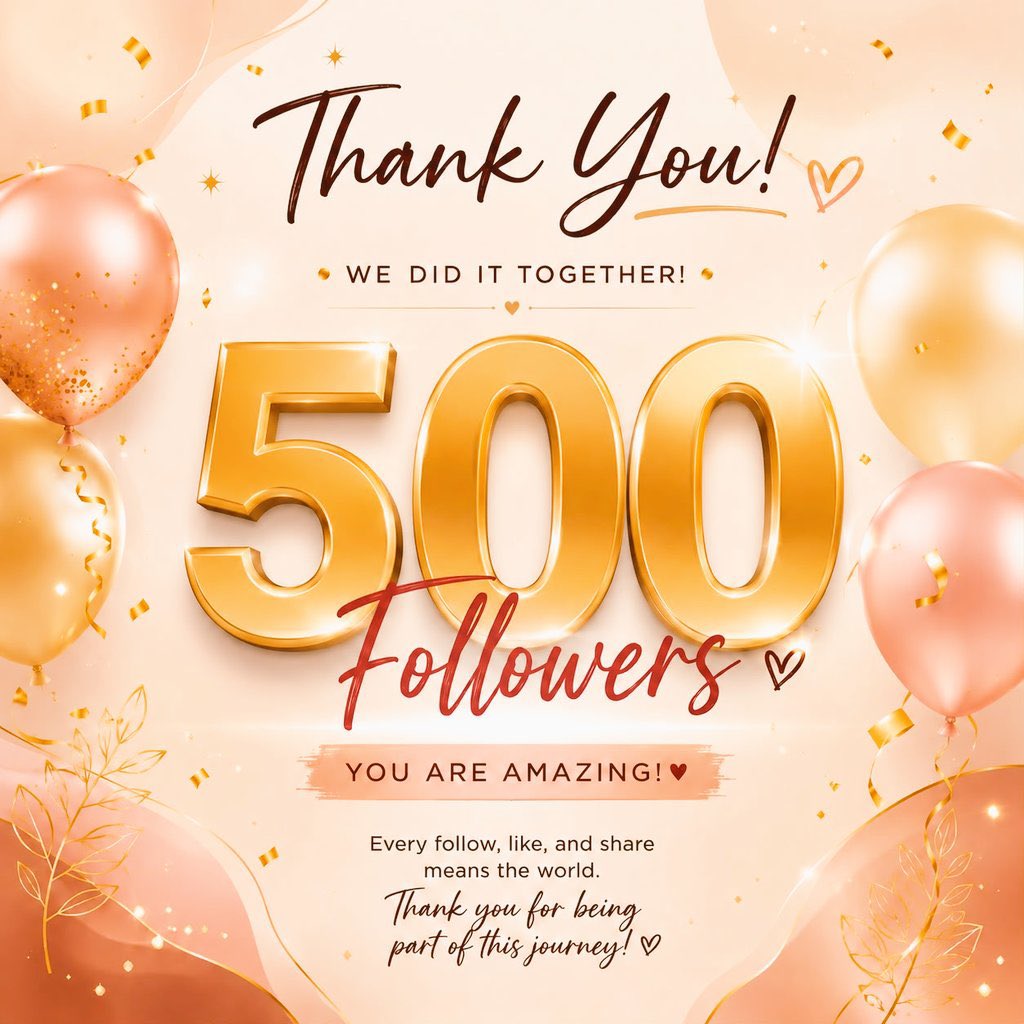 mrcharlesNG's tweet photo. Oh my goodness! Good morning, mutuals! 🎉

I woke up to 500 followers! 🥳 Thank you all for making this possible. I truly appreciate every one of you. ❤️

so let’s keep growing together!

Now I’m thinking of borrowing from OPay to get my Blue Tick today. Let’s see how it goes! 💙 https://t.co/UnUZFb9Ly6