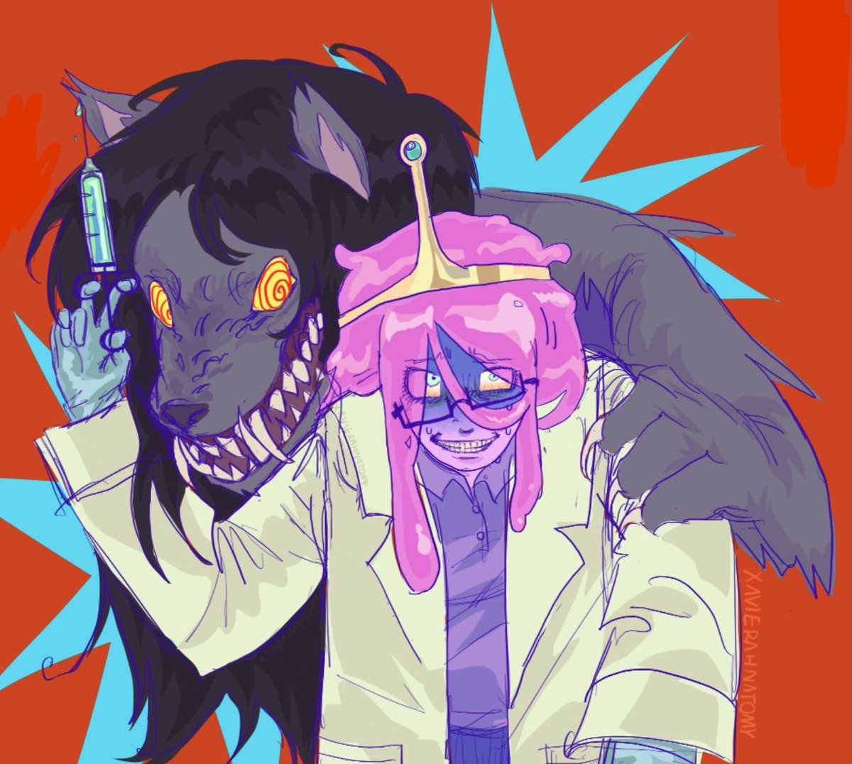 XVRnatomy's tweet photo. freak girls #adventuretime https://t.co/zIhFZouHkY