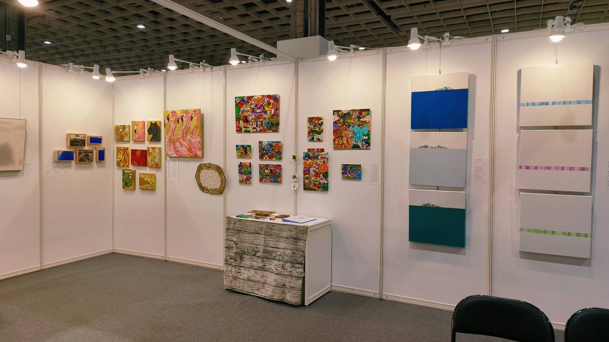 giantmangocom's tweet photo. おすすめ作家 飯田哲夫、Akiko Noguchi、HUIT の作品を Taiwan International Interior Design Expoの首都藝術中心 Capital Art Center ギャラリーから出展しております！
Capital Art Center 
https://t.co/GfULIk4X0A
Taiwan International Interior Design Expo
https://t.co/ietQMGka7i https://t.co/byUL84qFNe
