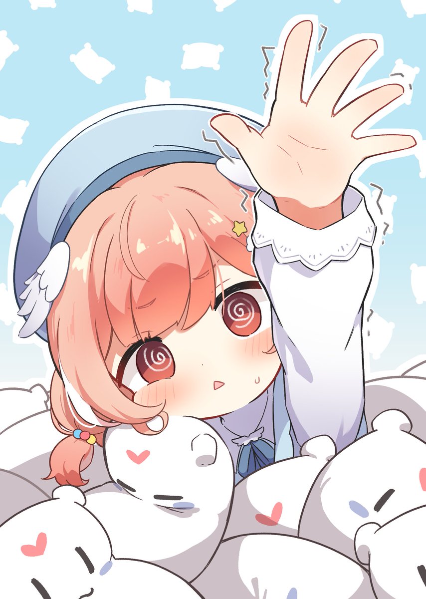 Ratio_Snow's tweet photo. Where's that smile? It's a piwwo pile!! (≧◡≦) #PillowDraw

💜 SUPER cute art by: @/rotasqqfv ❄️

(HQ and transparent versions linked below) https://t.co/dFjnRH9EuZ