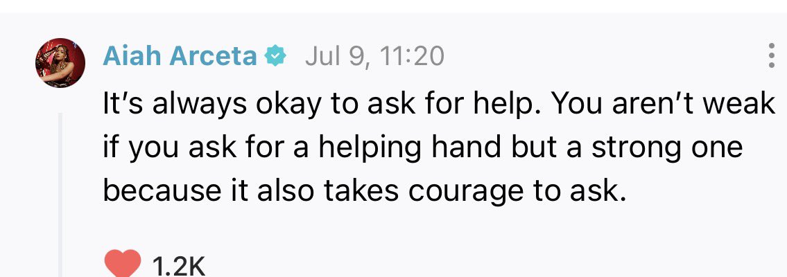 nearorfarrr's tweet photo. aiah and her words. they’re just simple words, but you know they’re coming from a genuine person. 🥹🤍 https://t.co/yGDrGu7Jjj