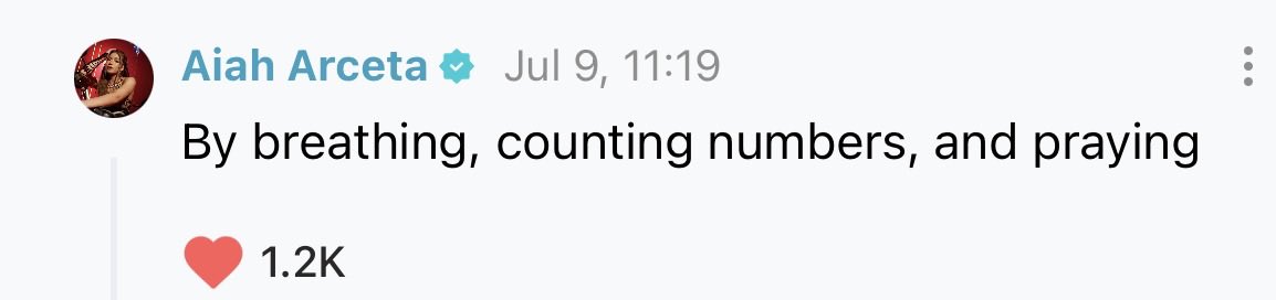 nearorfarrr's tweet photo. aiah and her words. they’re just simple words, but you know they’re coming from a genuine person. 🥹🤍 https://t.co/yGDrGu7Jjj