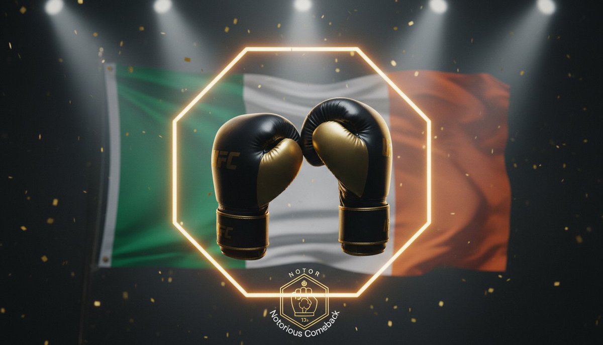 DahlkvistElias's tweet photo. Dublin to the moon. Send it for Conor’s greatest comeback. 🍀🥊 #NotoriousComeback #NOTOR https://t.co/4ZpCP3PlcY