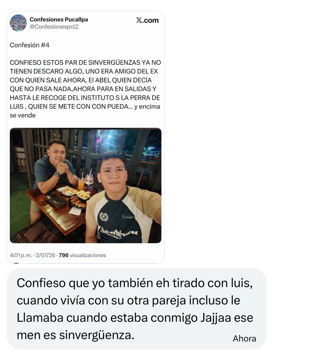 Confesionespcl2's tweet photo. Confesión # 8 : ⏬️ https://t.co/CF1eX1MjeO