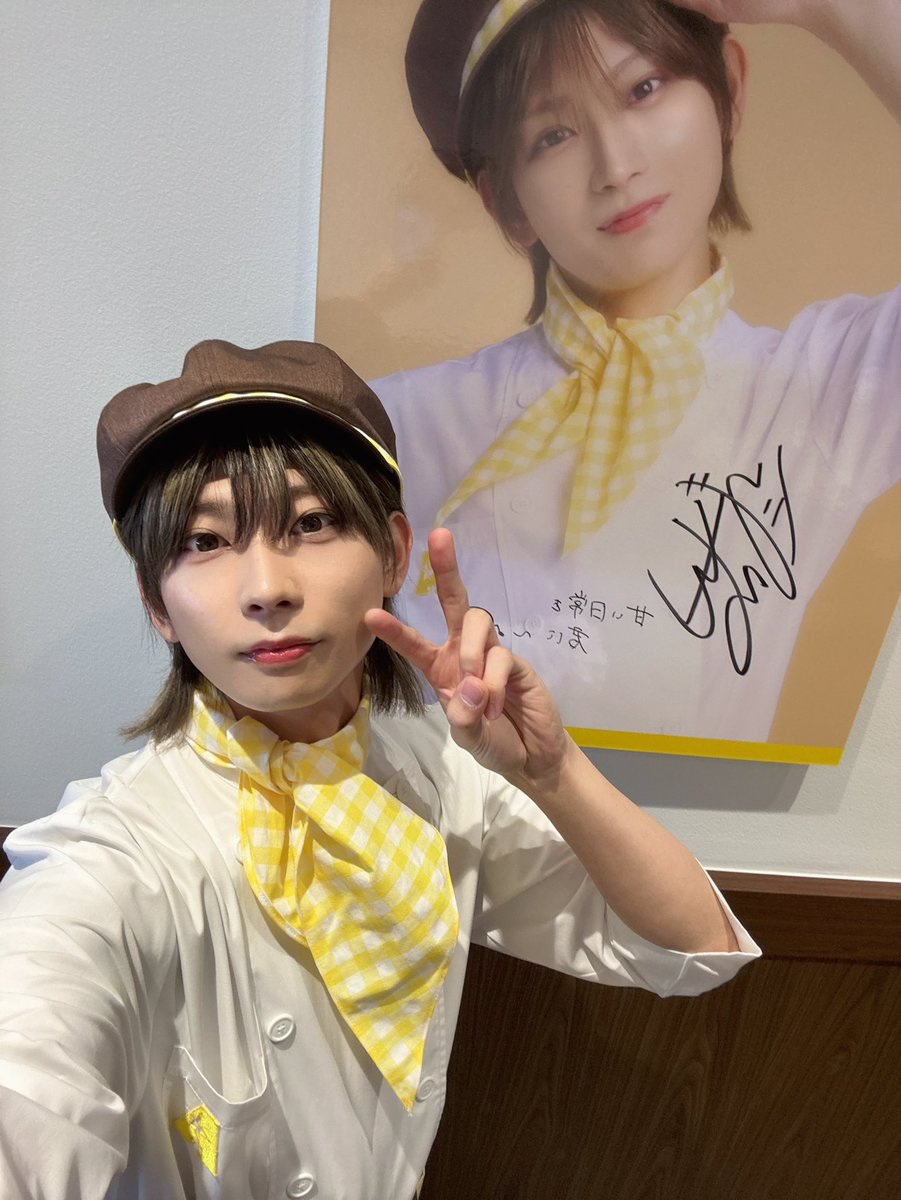 yuga_iwasaki's tweet photo. 『ACTORS☆LEAGUE』Collabo Cafe
in SWEETS PARADISE🍽️
来店イベント1日目ありがとうございました！

すっごく楽しかったです！
美味しそうで、お腹空きました〜笑笑

明日も明後日も来店させて頂きますので、楽しみましょー！
ポップアップもございますので是非！✌️

#アクターズリーグ ☕️ https://t.co/KQkp7eGhlj