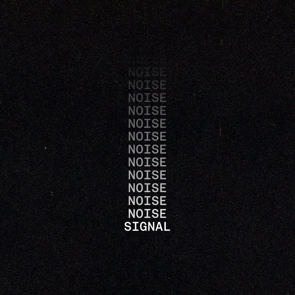 ナヨン SIGNAL サノク The market is 99% noise. What's the signal you're watching?