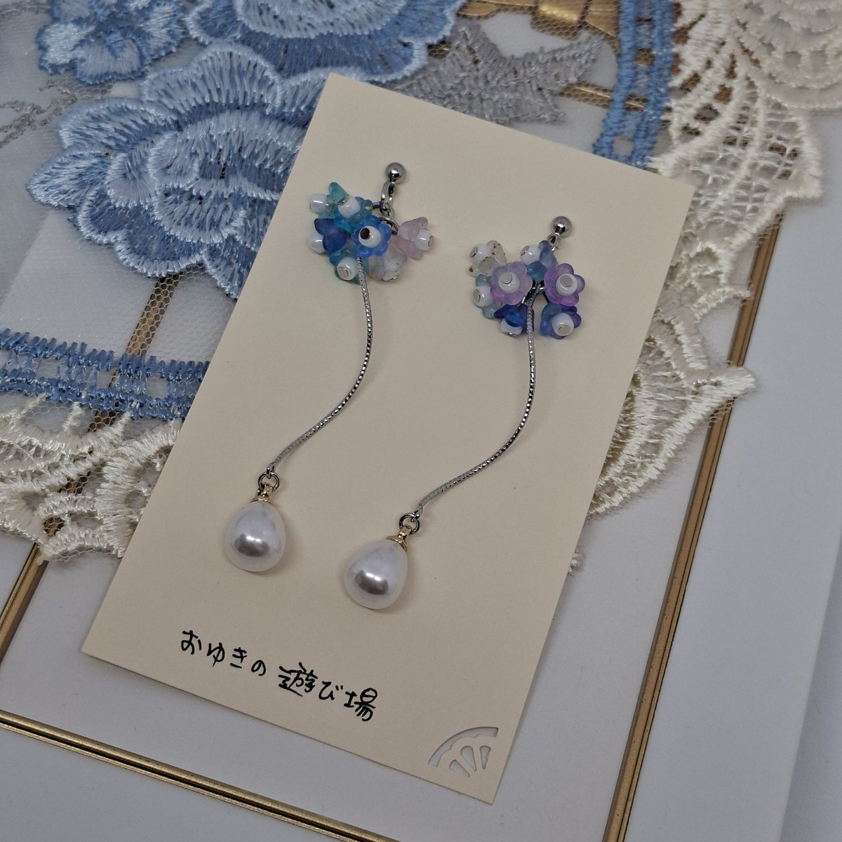 ハンドメイドピアス