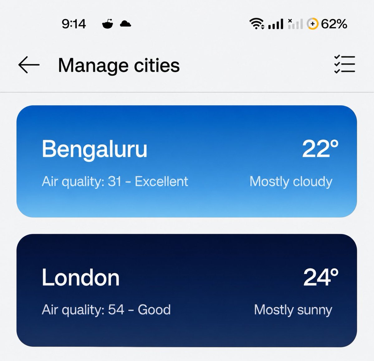 lalitgrateful's tweet photo. bangalore out here beating london at being london

air quality >>>
temperature <<< https://t.co/JeZFBM21Mm