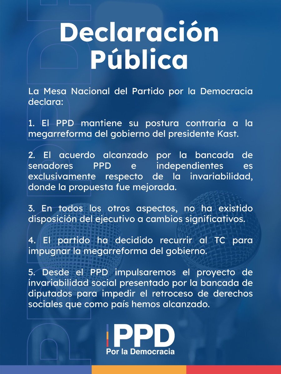 Partido Por la Democracia tweet media