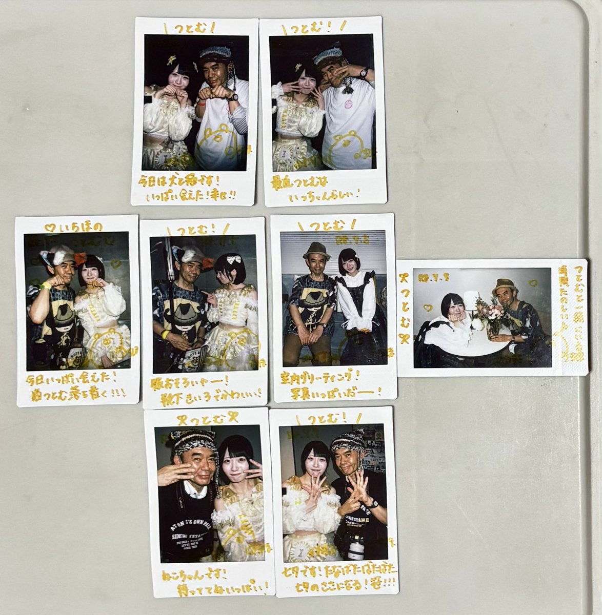 ttm91508092's tweet photo. 週末、週初めの
#めるちゃ
#いっちゃん
#Zeela
#たけうちGoburin
#VARON
#amHALL
今週もいっぱい会えたね☺️
楽曲交換良かった〜👍
超久しぶりのグリーティング
ほんと楽しかった🥰
もうすっかり
めるちゃーまー😅
#MeluCharm
#川澄いちほ https://t.co/9DP7EcTd3k