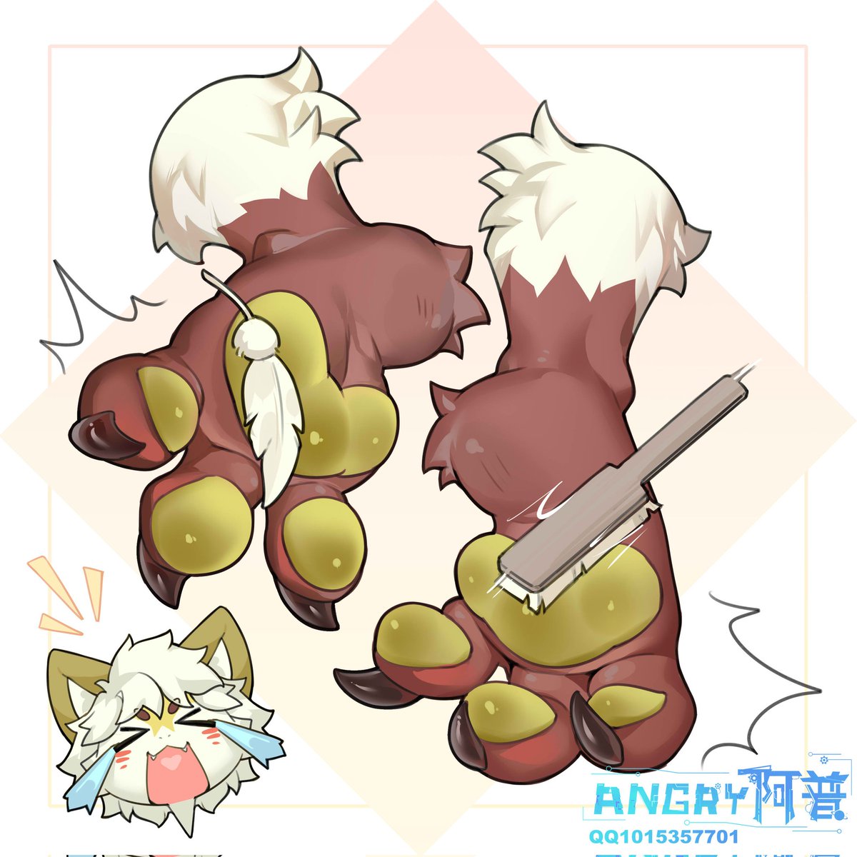 angry_app's tweet photo. 挠痒痒 https://t.co/cDJVeQciYc