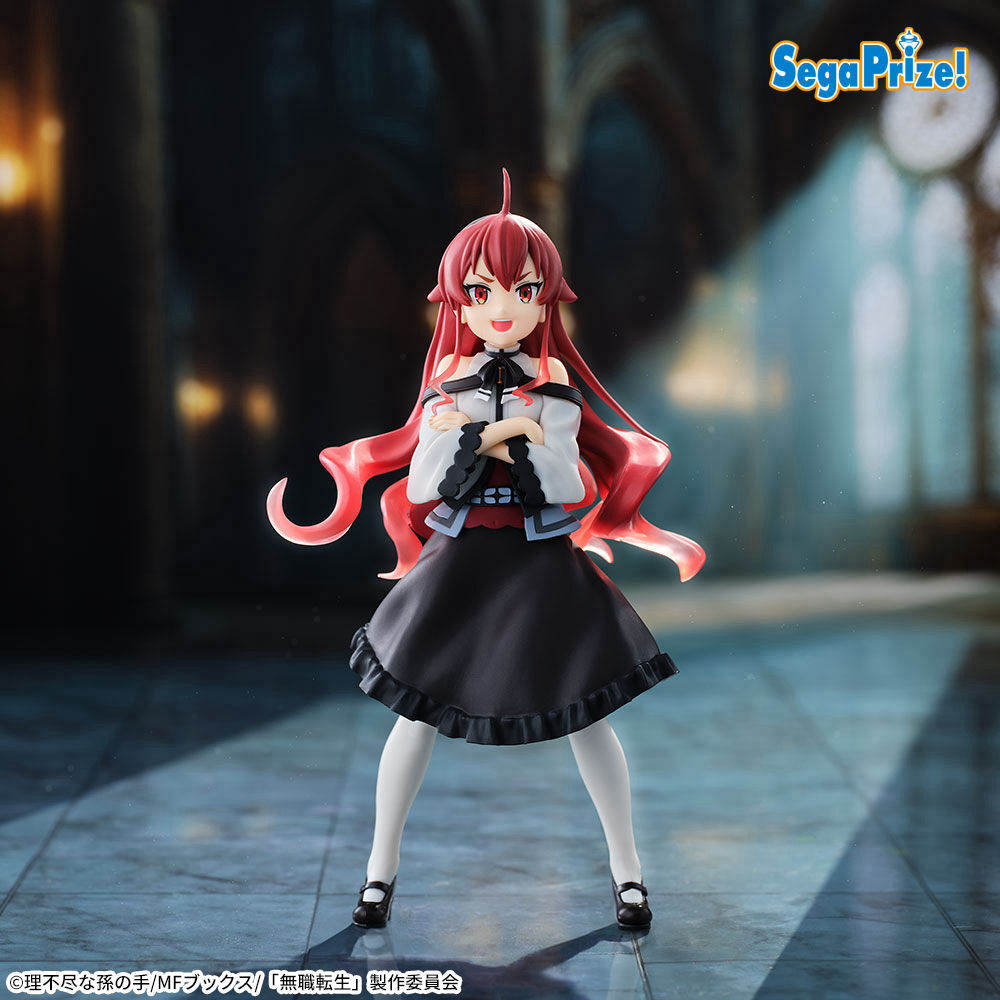 seganewsnavi's tweet photo. 【プライズ】
過去登場したフィギュアが一部リニューアルして再び登場✨
TVアニメ『無職転生 ～異世界行ったら本気だす～』から、髪がクリアパーツ仕様になった「エリス」が7月10日より順次、再登場です！

▼製品詳細はこちら
https://t.co/l09pFljh42
#無職転生 #セガプライズ https://t.co/2i5yjw6g3t
