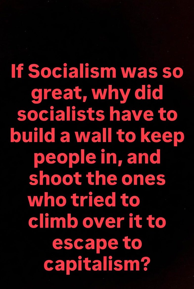 circlethywagons's tweet photo. Socialism has failed every single time it has been implemented. No exceptions. https://t.co/U0jJiI1ClY