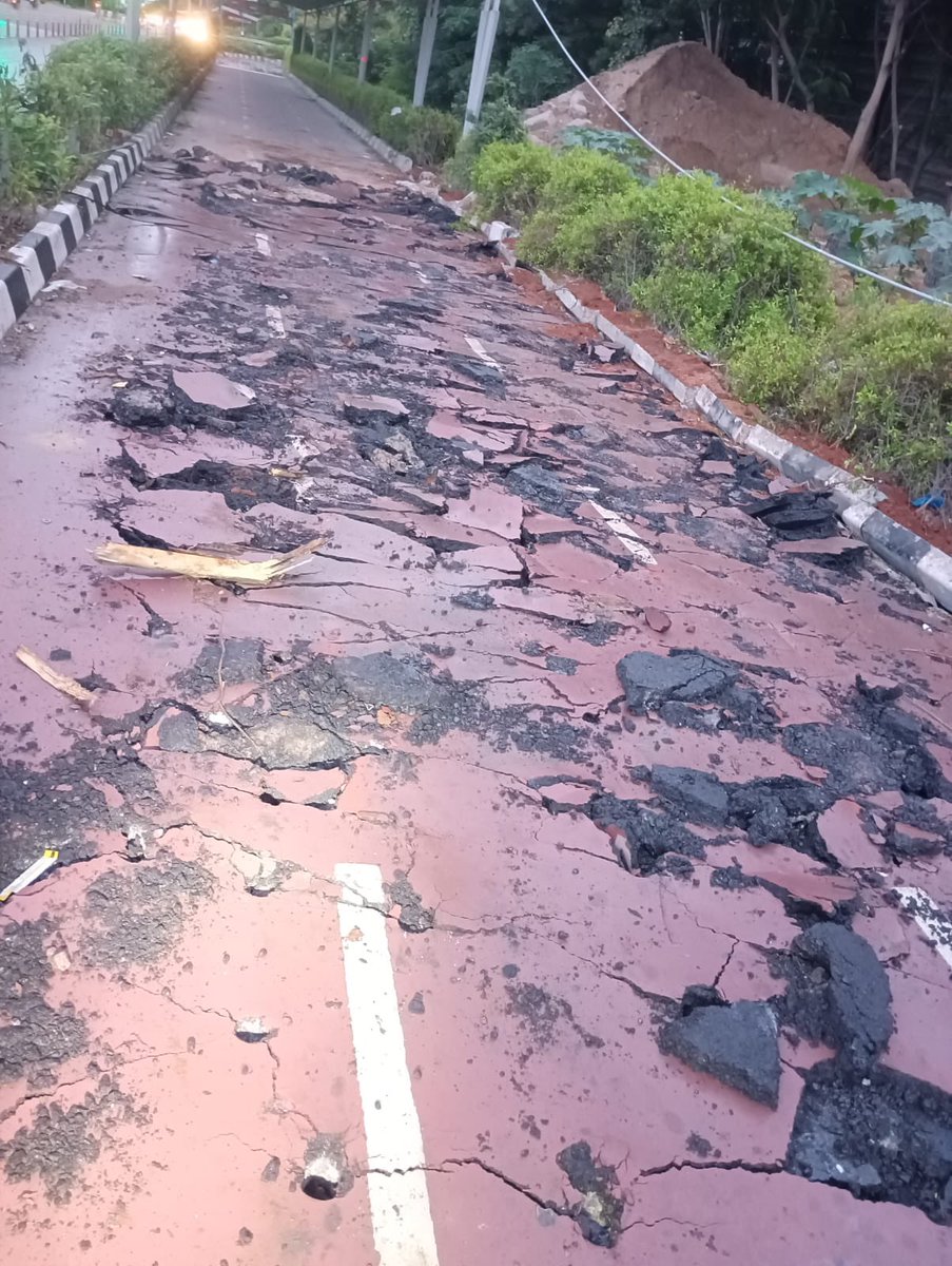 Ravi_1836's tweet photo. A humble appeal and heartfelt request regarding the protection of our Hyderabad Solar Cycling Track 

Respected Sirs 

I hope this message finds you in good health. 

First and foremost, we wish to express our sincere gratitude for your efforts in improving Hyderabad's infrastructure every single day. 

We deeply respect the challenges you face in balancing the needs of a growing city.

We are writing to you today with a very humble and gentle request regarding a matter close to our hearts.

Recently, we noticed that a small section of the cycling track at My home avatar Signal was removed to accommodate a new U-turn. 

Reported by Mr Aditya Anand Today 09 July , 6.26 AM @adityaanand1

While we completely understand that this was done with the best intentions to ease vehicular traffic, we gently want to bring to your kind notice that this is the second time such a modification has occurred.

We are deeply concerned that breaking the continuity of these tracks, even in small portions, might not help our citizens in the long term. 

It inadvertently creates gaps where cyclists, including children and fitness enthusiasts, are suddenly forced to merge with fast-moving traffic, creating a gentle safety concern.

Our humble prayer to you is to kindly protect these paths going forward. 

We earnestly request your support in ensuring that no further sections are cut. 

Hyderabad is a beautiful city with a bright, green future. 

We make this submission not as a complaint, but as a heartfelt appeal from a community that loves this city and wishes to keep its citizens safe and healthy.

Thank you so very much for your kind patience, your understanding, and your continuous service to the people of Hyderabad.

With the highest regards and respect

Cycling Community of Hyderabad