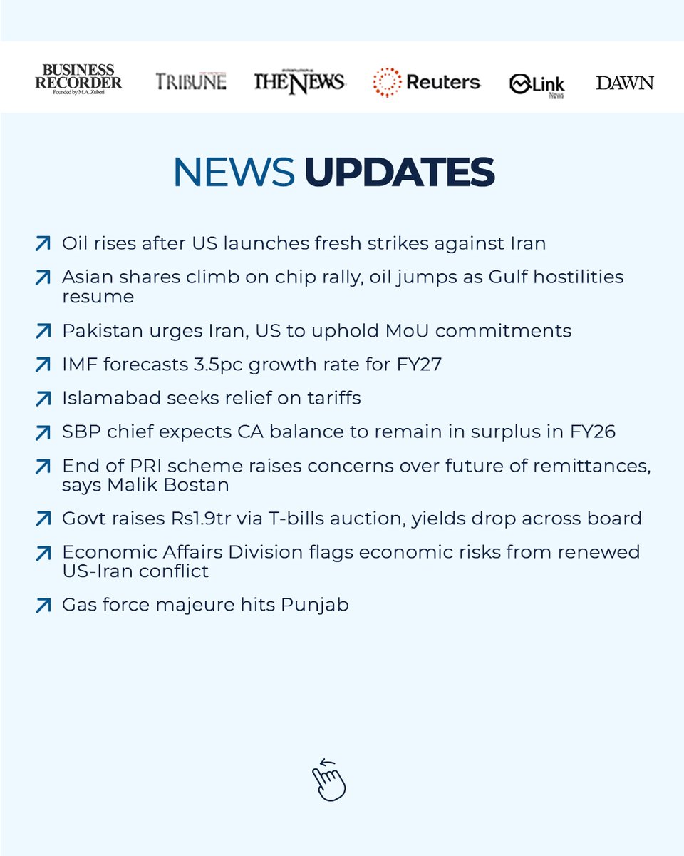 IMStradeonline's tweet photo. Morning Pulse Updates for July 9, 2026
Stay informed with the latest market insights, key financial developments & trends shaping today's trading session.
#IntermarketSecurities #MorningPulse #MarketUpdates #FinancialDevelopments https://t.co/mWxNrgMRaU