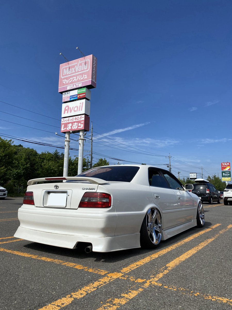 5_C_R_E_4_M_'s tweet photo. jzx100 chaser納車されました。
完成しました。 https://t.co/0iFoPeMdY9