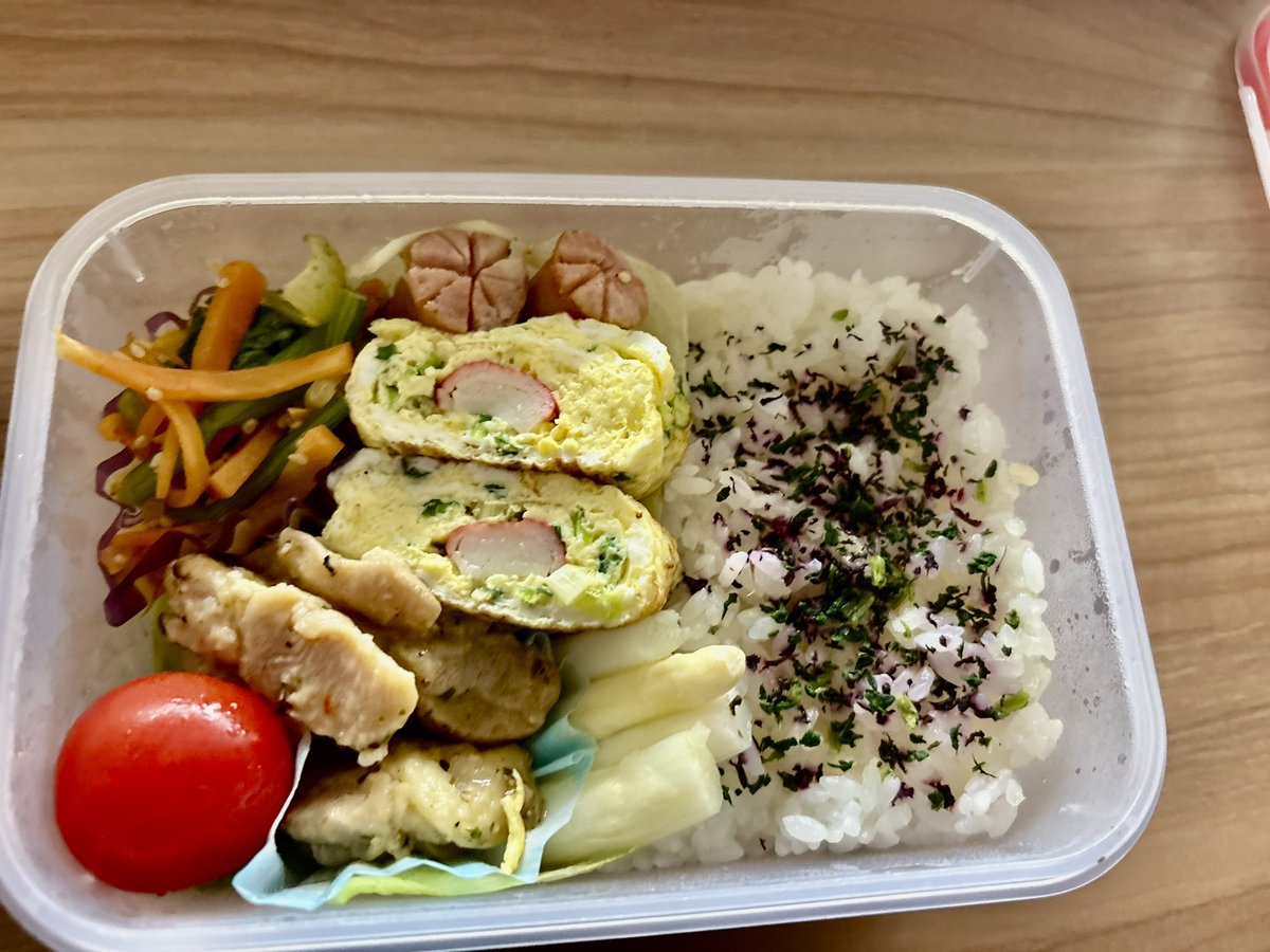 jem_ga763's tweet photo. 今日のお弁当🍱 https://t.co/j32TPXBcpo