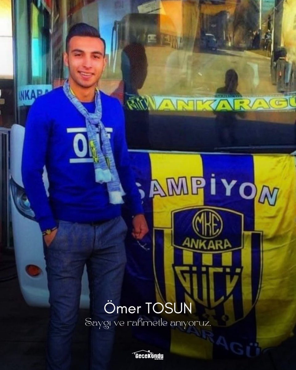 gecekondu's tweet photo. Tribünümüzden kardeşimiz Ömer Tosun'u, vefatının 4. yıl dönümünde rahmet ve özlemle anıyoruz.

#Gecekondu https://t.co/8CMFU5lZMn