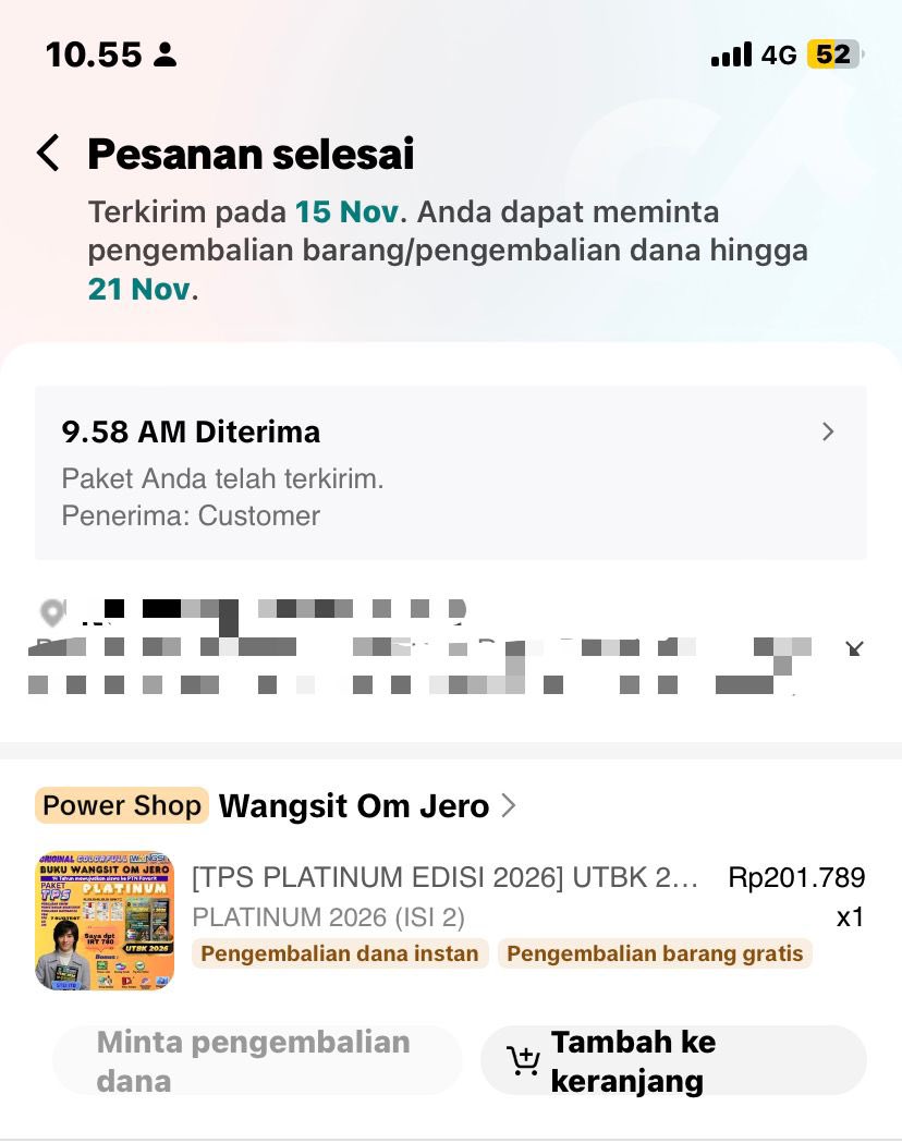naswaaaa25's tweet photo. WTS buku snbt wangsit+kompeten wangsit

✅via Shopee (free admin&amp;ongkir) https://t.co/PgReqnoODk
