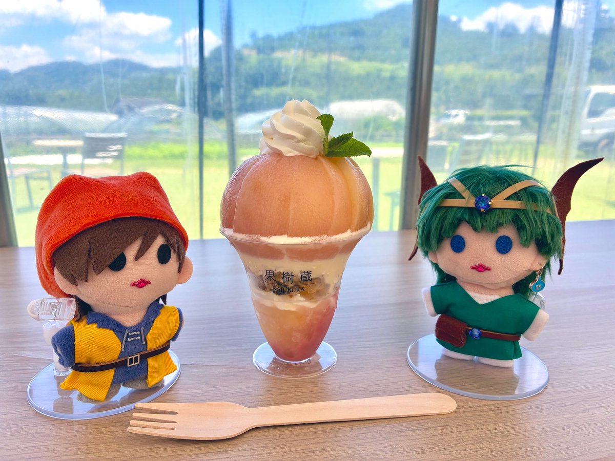 Nether_BW's tweet photo. まるごと夏ぅ！！！

#ぬい撮り
#ぬいぐるみの時間 https://t.co/f6wCEJH1Fp