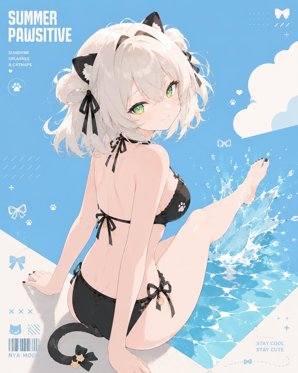 Tail_hammer's tweet photo. 流石に暑すぎですね💦
#AIart #AIイラスト好きな方と繋がりたい https://t.co/roJjMLC0aN