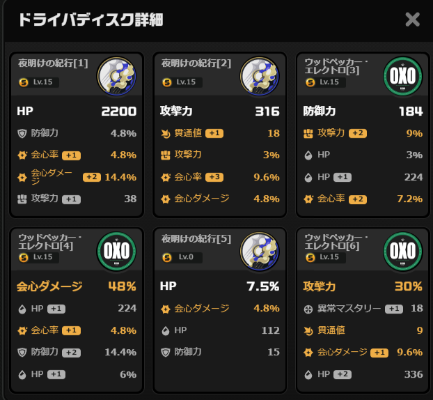 AkatukiMei's tweet photo. こっちも厳選きついね https://t.co/0OMAjLwBDk