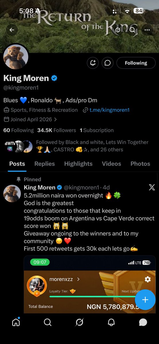 BridgetMma's tweet photo. @OlaseniFeyisayo @kingmoren1 8165398265

Opay 

Bridget Ngozi 

Thank you and God bless u Amen 🙏🏻 https://t.co/uYfsQOMqP3