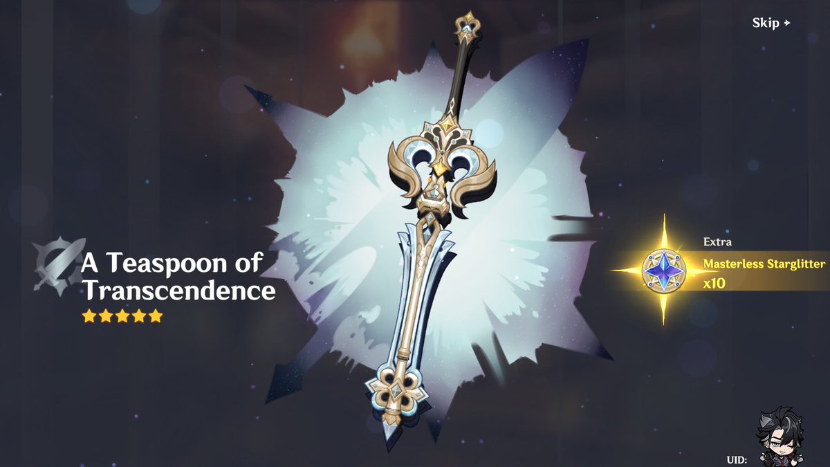 Dark_Nightmer's tweet photo. Dreams really come true if you never lose hope, my girl Sandrone now have her weapon Yipeee~
(Manifesting my first doble 5 star soon trust) https://t.co/5WrwFspgCy