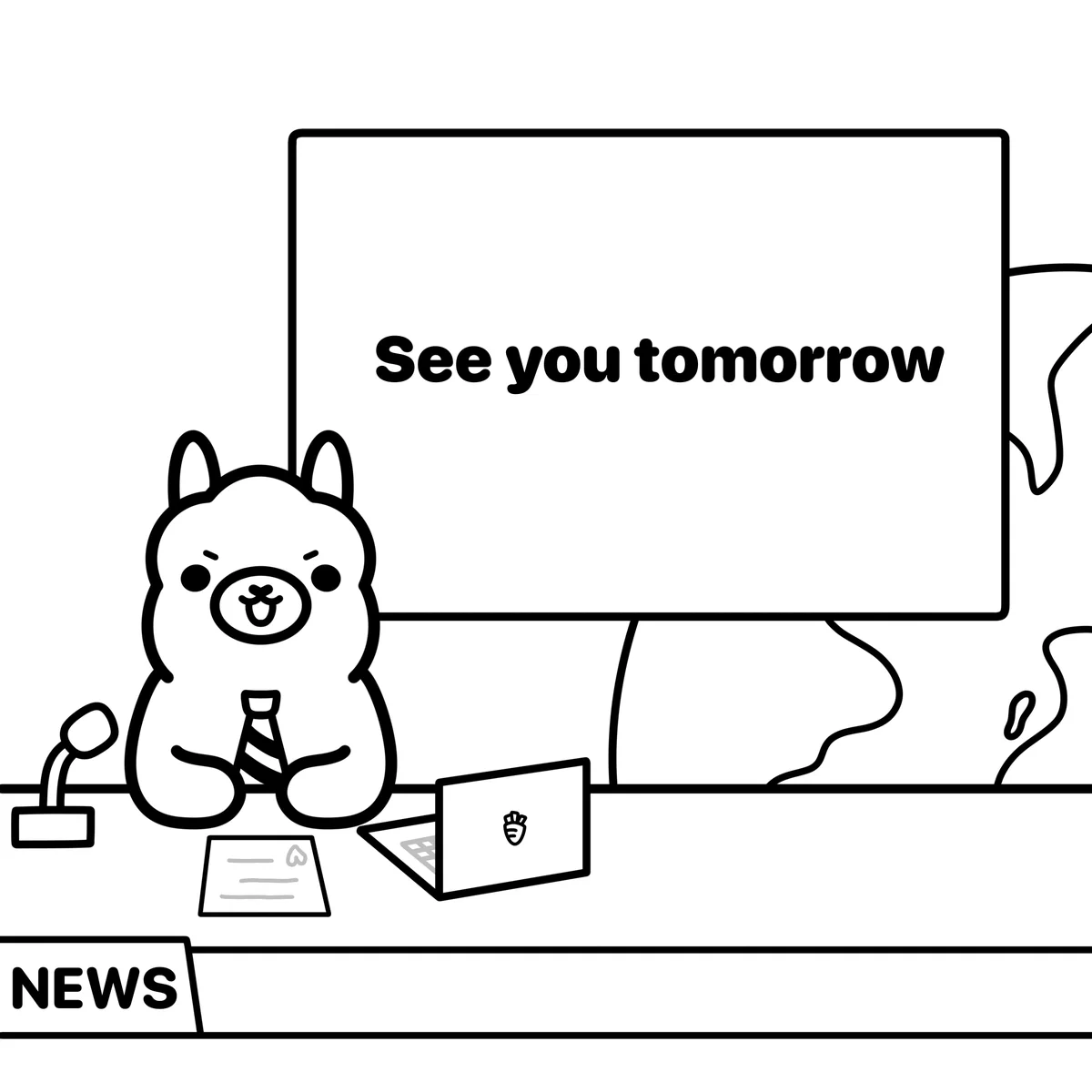 See you tomorrow 