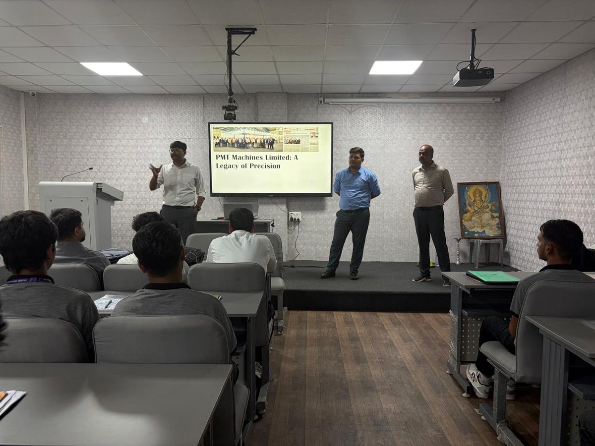 igtr_indore's tweet photo. Campus placement Drive by WPMT Machines Limited, Gujarat https://t.co/97p6Eikjki