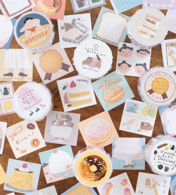 tcsliving's tweet photo. A roll of sweet little labels for lists, dates, gifts, and planner pages. The dessert-inspired artwork makes even a simple to-do feel more delightful.
#rollstickynotes #plannerdecor #japanesestationery #todopad #sweetstationery #journalingideas https://t.co/ZuYzQ2y7eX