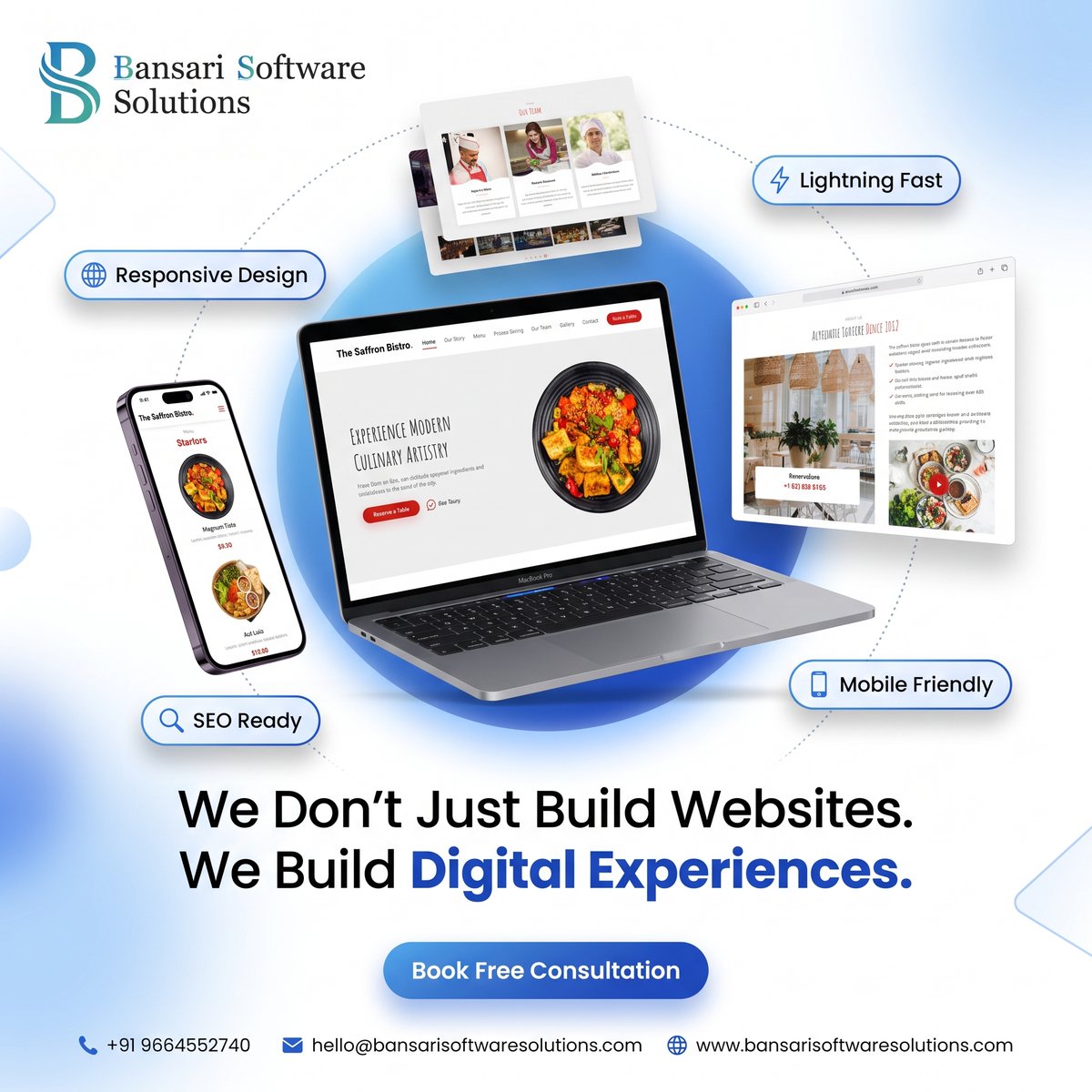 BansariSoftware's tweet photo. A website shouldn't just exist—it should generate business.

✅ Responsive Design
⚡ Fast Performance
📱 Mobile Friendly
🔍 SEO Ready
We build digital experiences that help businesses grow.
🌐 https://t.co/FBSONgAFf9
#WebDesign #SEO #BusinessGrowth #WebDevelopment https://t.co/TgkcX2J1SF