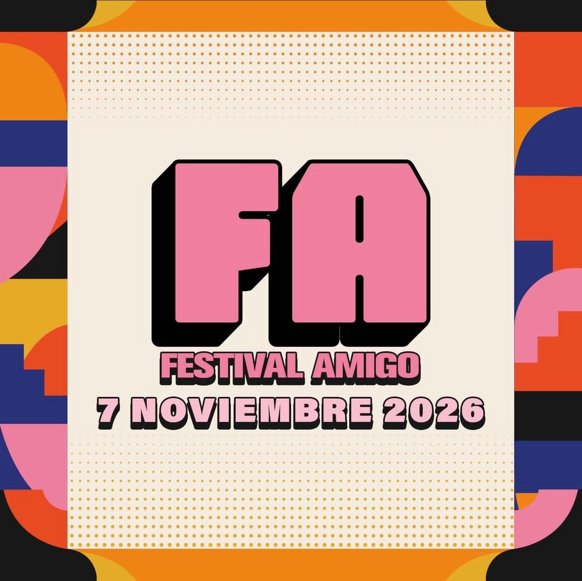 losfestivalers's tweet photo. Ya tenemos fecha pactada para el @AmigoFestival 2026 😮

¿Qué artistas quieren verl el 7 de noviembre en Cuautitlán? 🤔 https://t.co/pwxTgSTeTd
