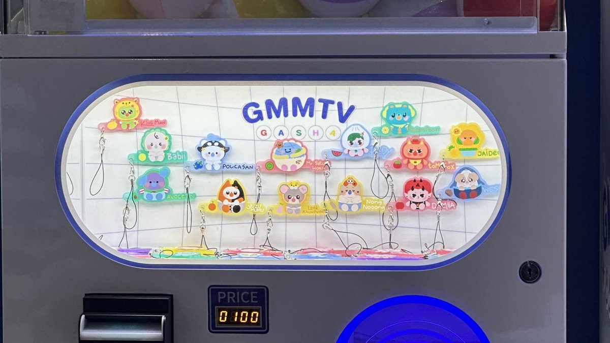 GmmtvShop's tweet photo. บูธ GMMTV OFFICIAL MERCHANDISE ในงาน Thailand Character & Content Expo (TCEX) 2026 เปิดให้ทุกคนมารับความน่ารักกลับบ้านกันแล้วน้า แวะมาหมุน GMMTV GASHA และสะสม GMMTV STAMP PASSPORT ทั้ง 4 จุดทั่วงานกันได้น้า

GMMTV OFFICIAL MERCHANDISE BOOTH
9 - 12 July 2026
PARAGON HALL, 5th FLOOR, SIAM PARAGON

#SiamParagonxTCEX2026xGMMTV 
#GMMTV