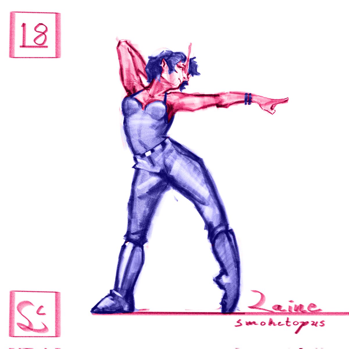 Lil_Crapaud's tweet photo. Day 08

#artfight2026 #digitalart https://t.co/ezxWnq9KtJ